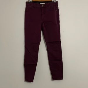 Knox Rose Stretchy Purple Pants - 463